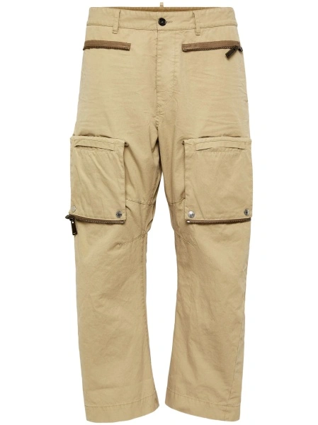 Pantaloni drepti DSQUARED2 neutri