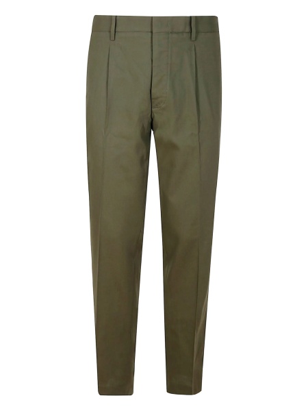Pantaloni drepti HINDUSTRIE verzi