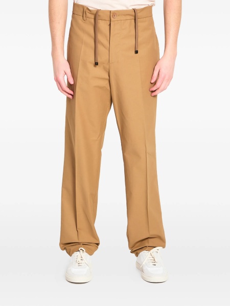 Pantaloni drepti Moncler neutri