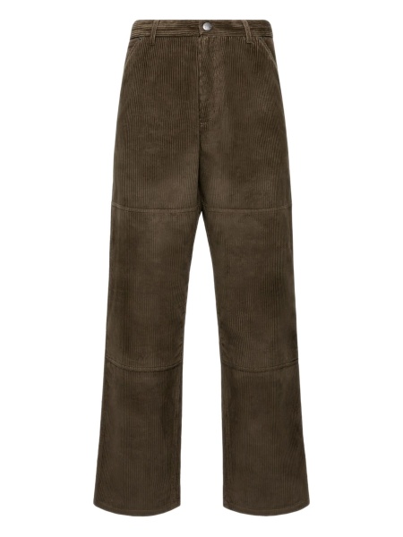 Pantaloni drepti Moncler verzi