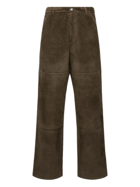 Pantaloni drepti Moncler verzi