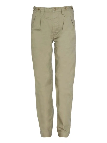 Pantaloni drepti NIGEL CABOURN verzi