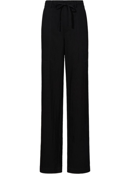 Pantaloni drepti PROENZA SCHOULER WHITE LABEL negri