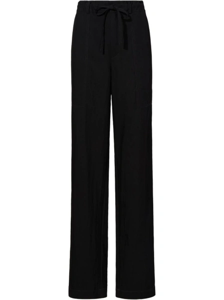 Pantaloni drepti PROENZA SCHOULER WHITE LABEL negri