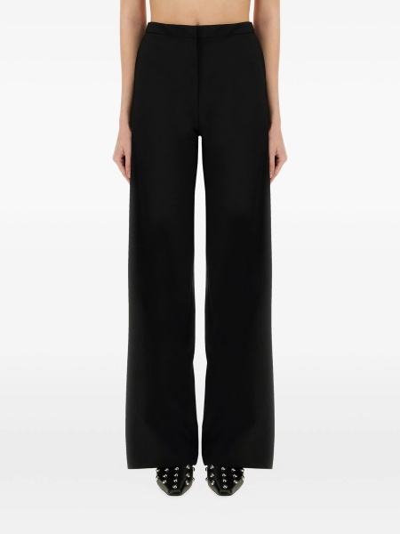 Pantaloni drepti PT TORINO negri