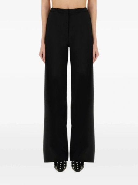 Pantaloni drepti PT TORINO negri