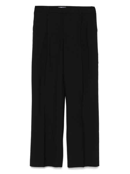 Pantaloni drepti PT TORINO negri