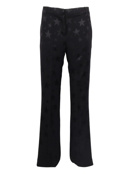 Pantaloni drepti Shirt A Porter negri