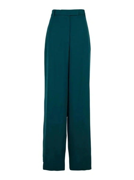 Pantaloni Dries Van Noten albastri