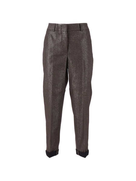 Pantaloni eleganti Peserico maro