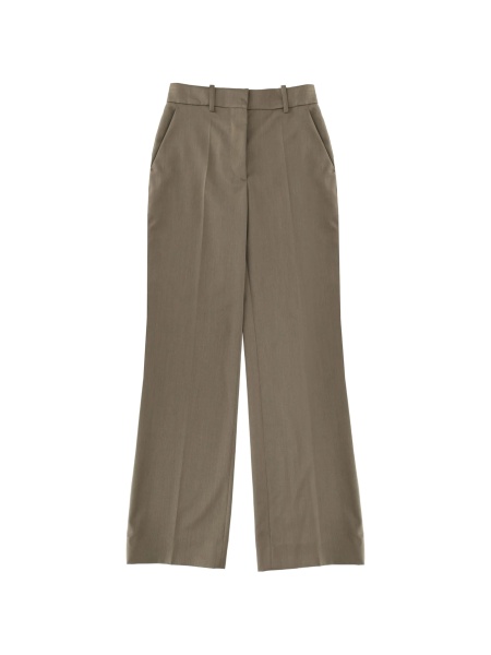 Pantaloni eleganti Victoria Beckham verzi