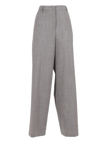 Pantaloni evazati Fabiana Filippi gri