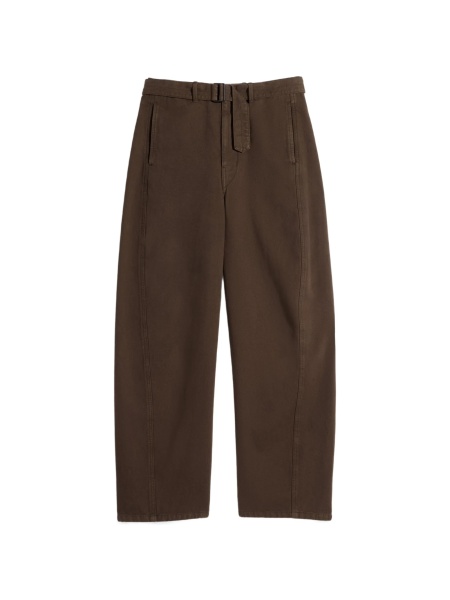 Pantaloni evazati LEMAIRE maro