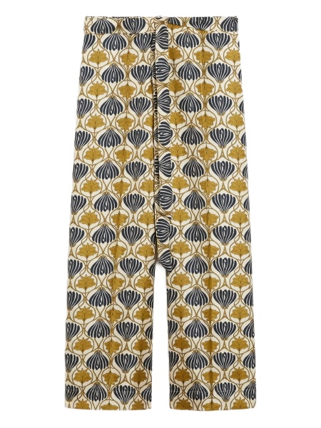 Pantaloni evazati Max Mara galbeni
