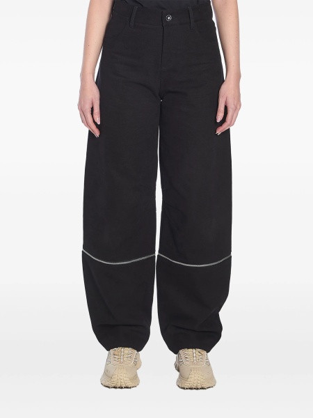 Pantaloni evazati MONCLER WILLOW SMITH negri