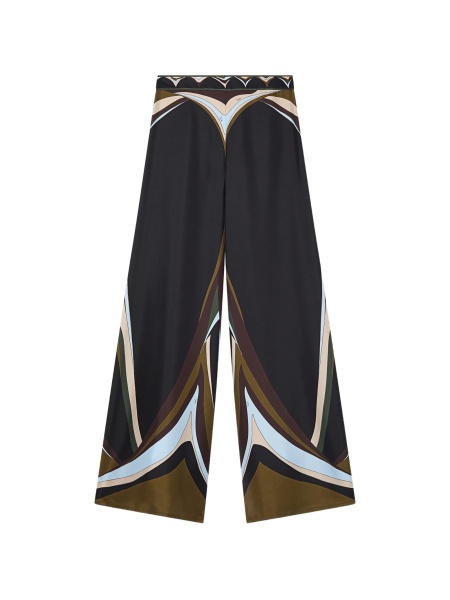 Pantaloni evazati PUCCI negri