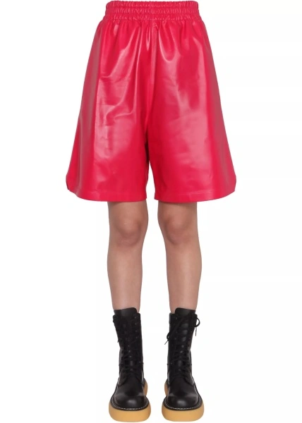 Pantaloni Leather Shorts