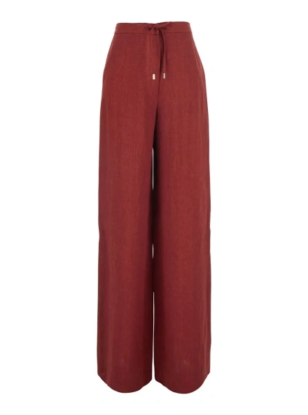 Pantaloni MaxMara Studio rosii 'PELOTA'