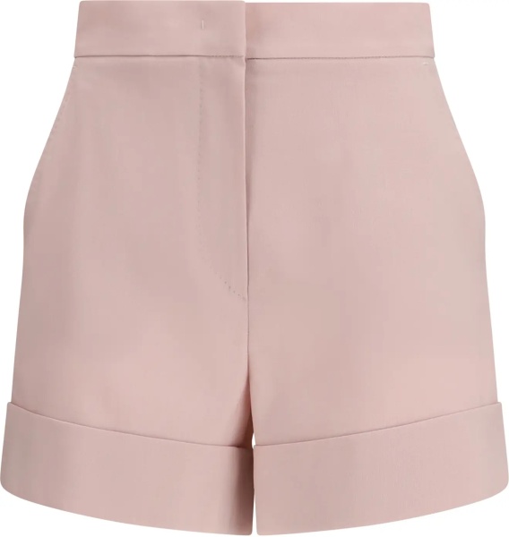 Pantaloni Mohair and silk canvas Shorts