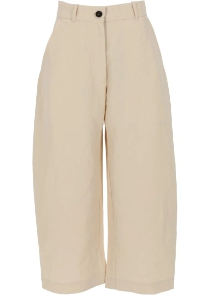 Pantaloni Pantalone A Gamba Ampia