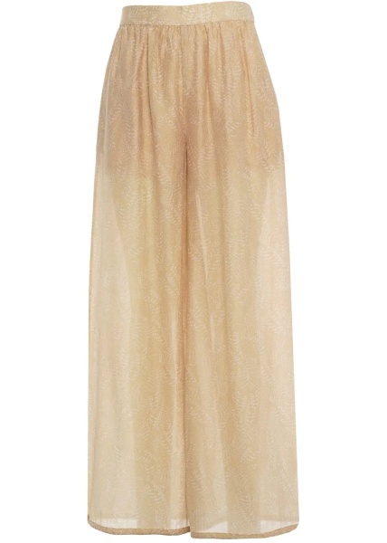 Pantaloni Pants with print 'Hide'