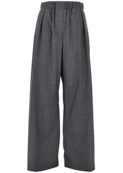 Pantaloni Pinstriped wool pants