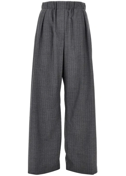 Pantaloni Pinstriped wool pants
