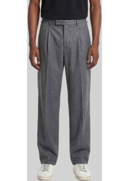 Pantaloni Samuel Trousers In Wool Drill