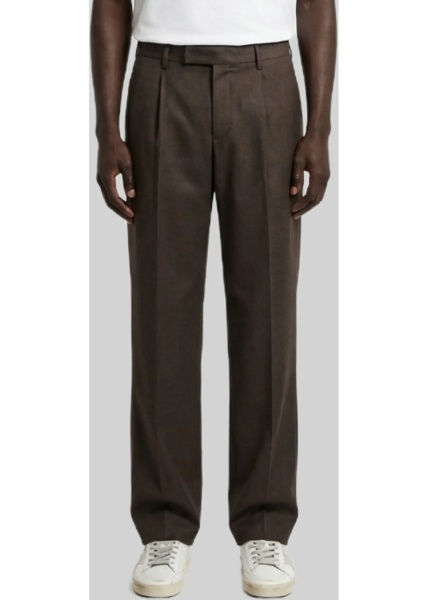 Pantaloni Samuel Trousers In Wool Drill