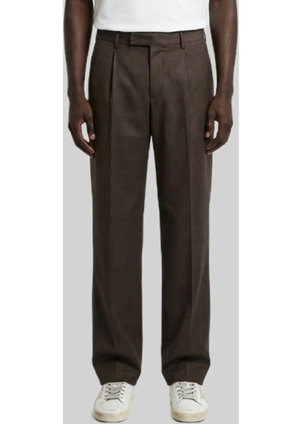 Pantaloni Samuel Trousers In Wool Drill