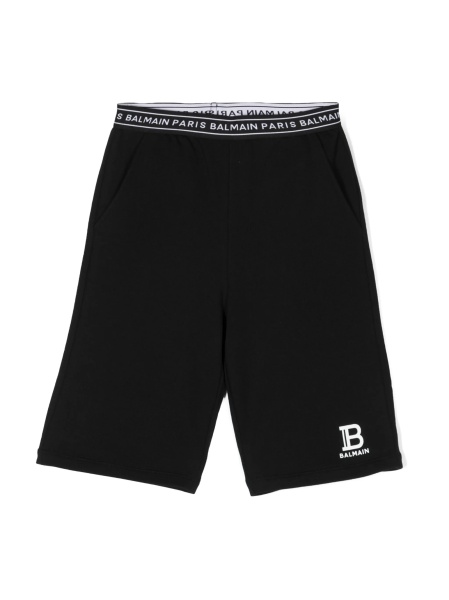 Pantaloni scurti Balmain negri