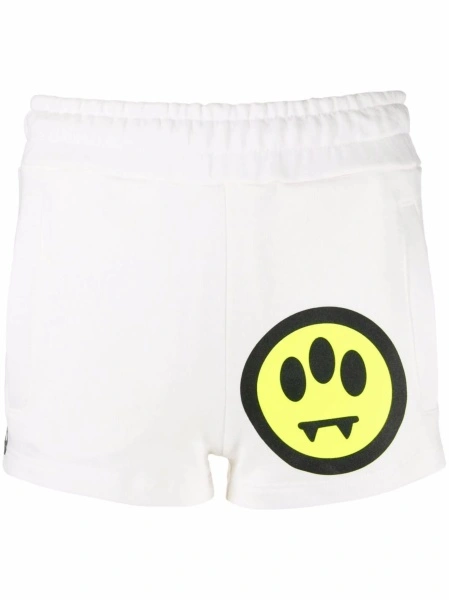 Pantaloni scurti BARROW albi