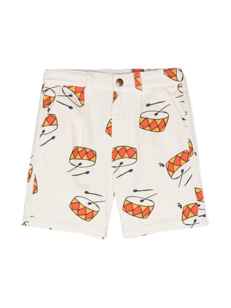 Pantaloni scurti Bobo Choses albi