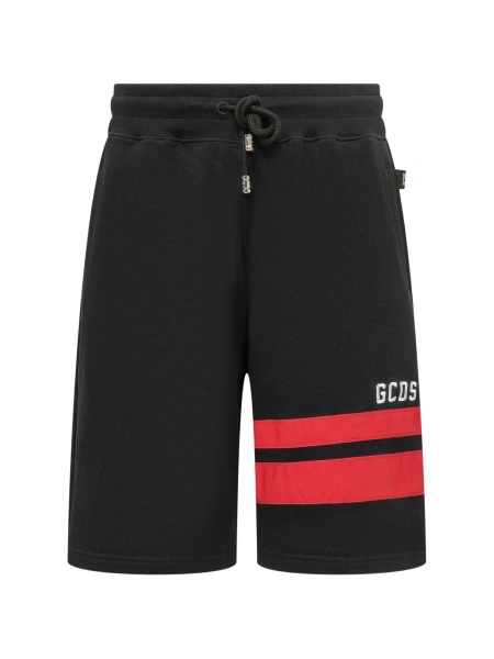 Pantaloni scurti GCDS negri
