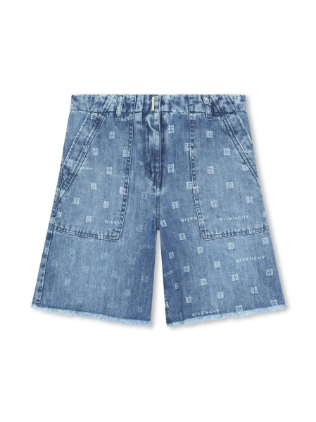 Pantaloni scurti Givenchy albastri