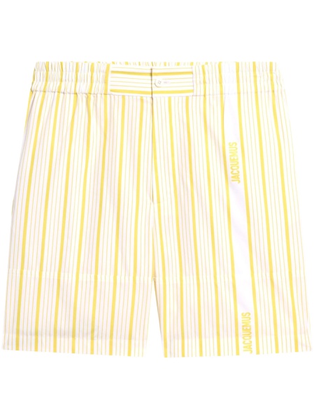Pantaloni scurti JACQUEMUS galbeni