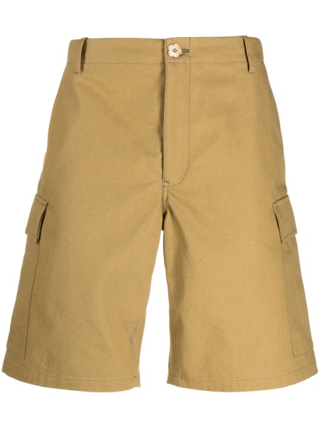 Pantaloni scurti Kenzo verzi din bumbac