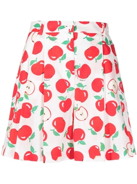 Pantaloni scurti LOVE Moschino albi