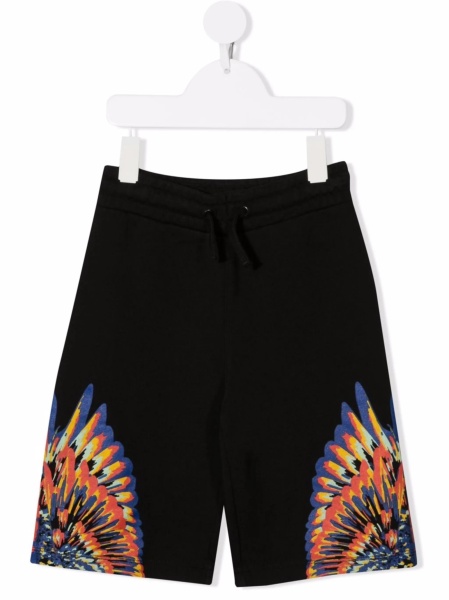 Pantaloni scurti Marcelo Burlon negri