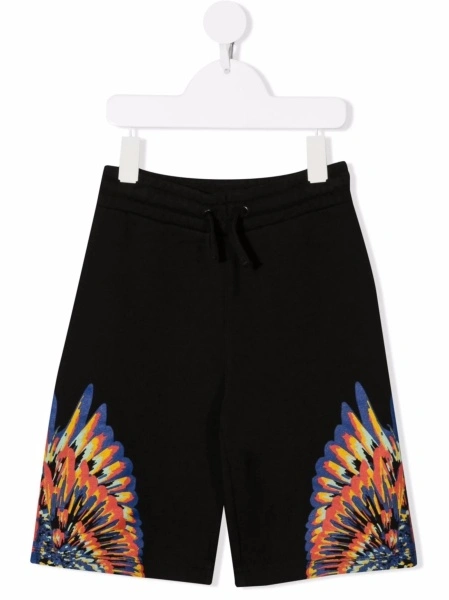 Pantaloni scurti Marcelo Burlon negri