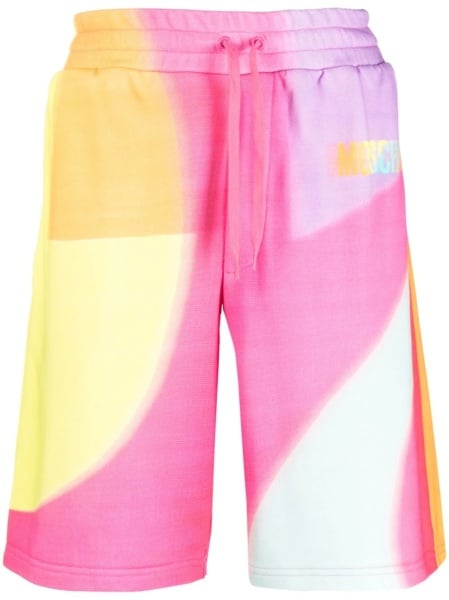 Pantaloni scurti Moschino roz