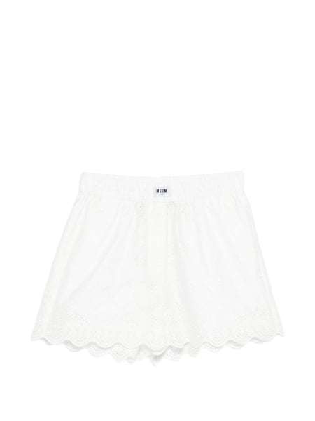 Pantaloni scurti MSGM albi