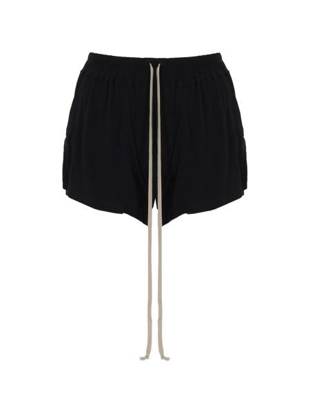 Pantaloni scurti RICK OWENS LILIES negri