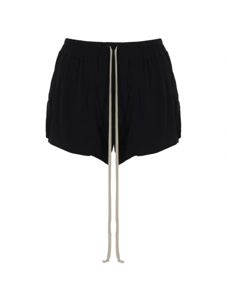 Pantaloni scurti RICK OWENS LILIES negri