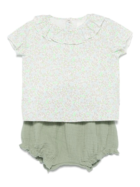 Pantaloni scurti TEDDY & MINOU verzi