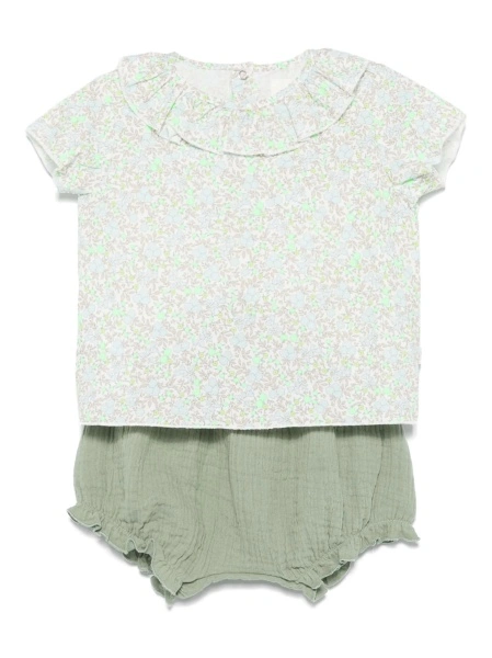 Pantaloni scurti TEDDY & MINOU verzi