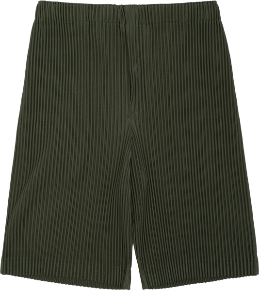 Pantaloni Shorts Plissettato