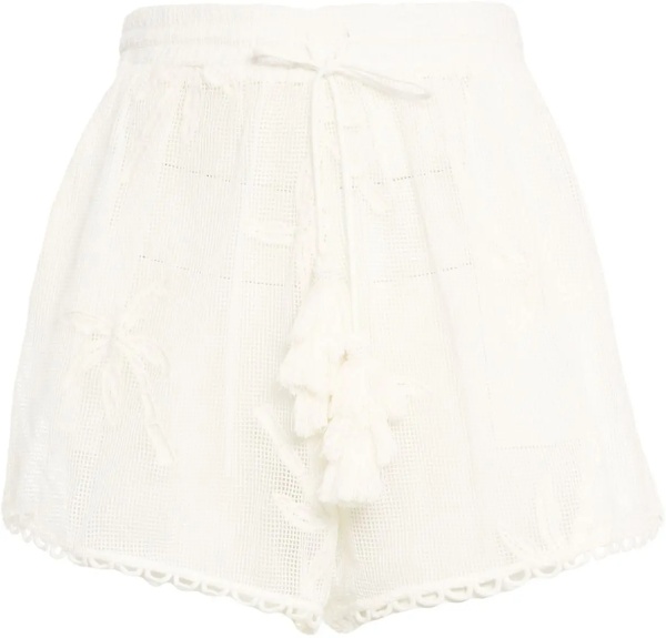 Pantaloni Shorts with embroidery