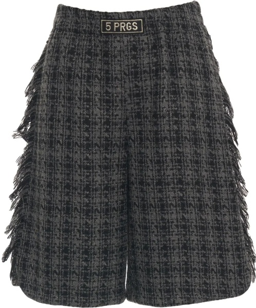 Pantaloni Shorts with fringe details