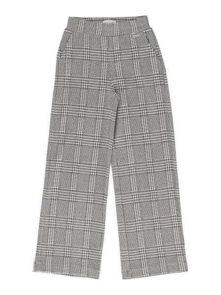 Pantaloni Soft houndstooth trousers